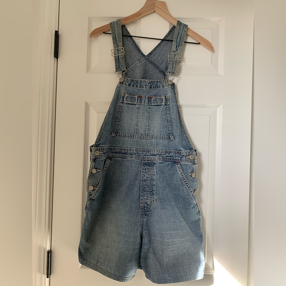 Vintage Gap short overalls